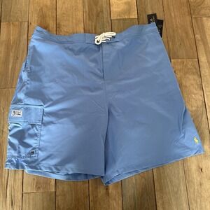 Polo RALPH LAUREN Big & Tall Bathing Suit‎ Blue Size 3XB NWT MSRP $85 Classic